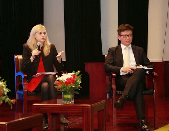 Julia Charlton participated as a panelist in the seminar